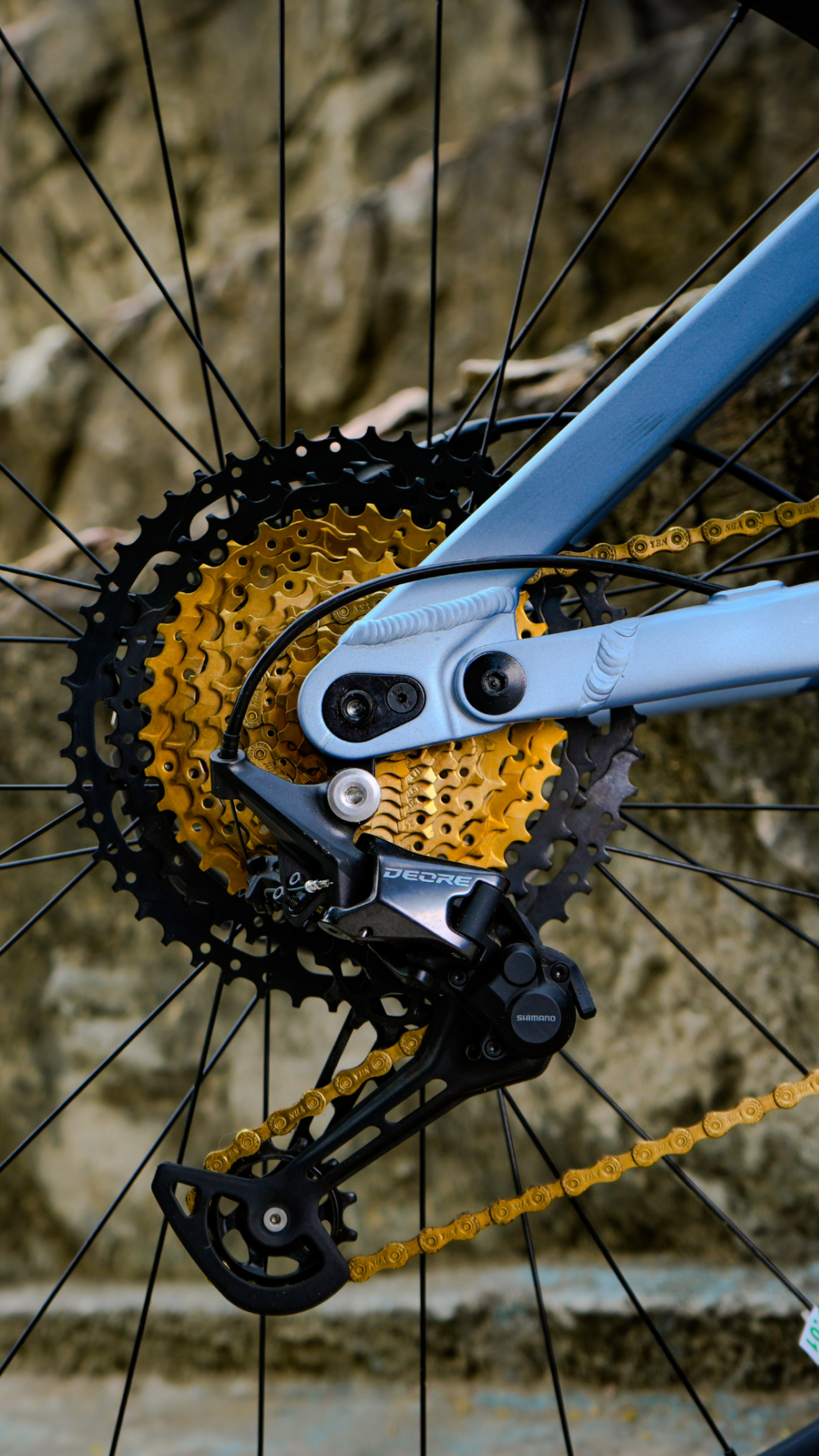 Bicicleta Optimus Avior, doble suspensión shock 12 velocidades - Imagen 5
