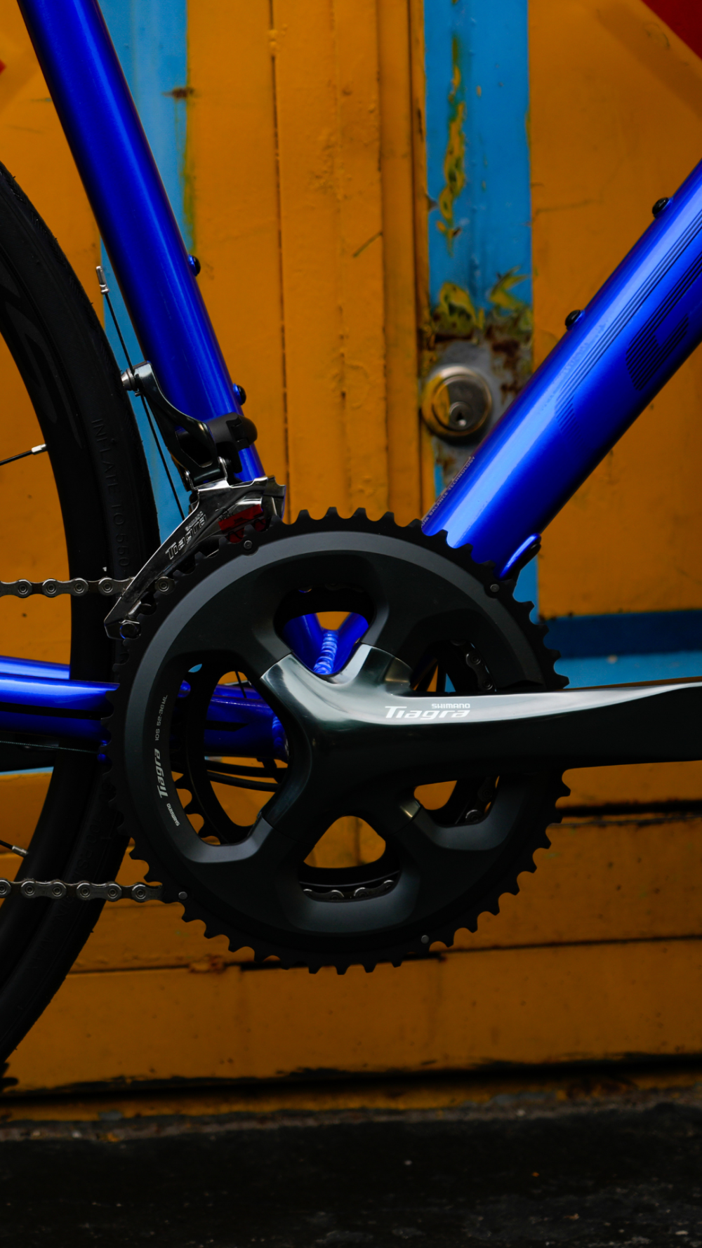 BICICLETA FLAMA DISCO RUTA 10 VEL TIAGRA - Imagen 5